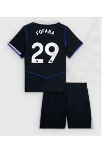 Chelsea Wesley Fofana #29 Babytruitje 3e tenue Kind 2025-26 Korte Mouw (+ Korte broeken)